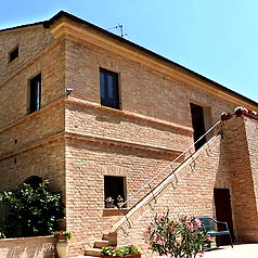 Gli appartamenti dell'Agriturismo La Fonte di Potenza Picena